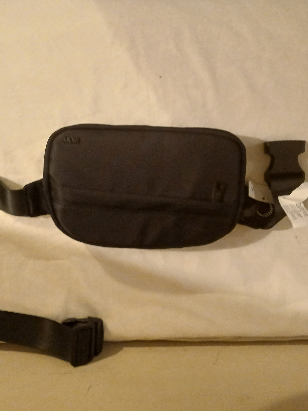 Womens  Black Waist Pack Hip Bag - Unbranded